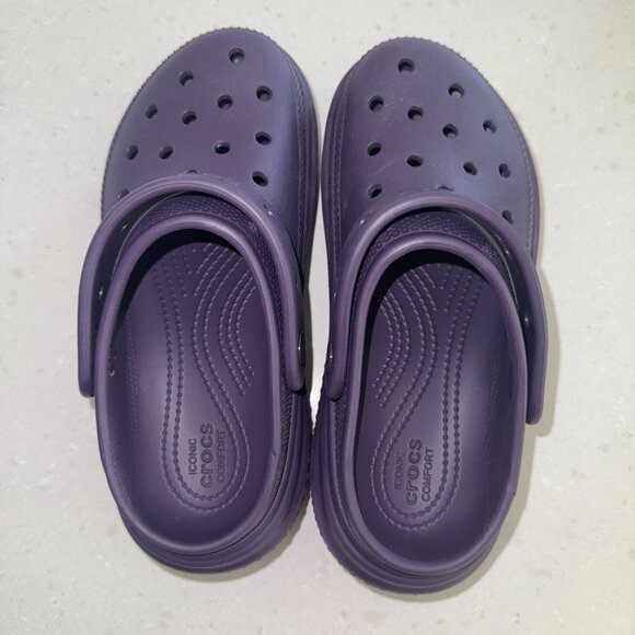 Crocs Women's Stomp Clog Platform Slip-on Shoes - Picture 5 of 9